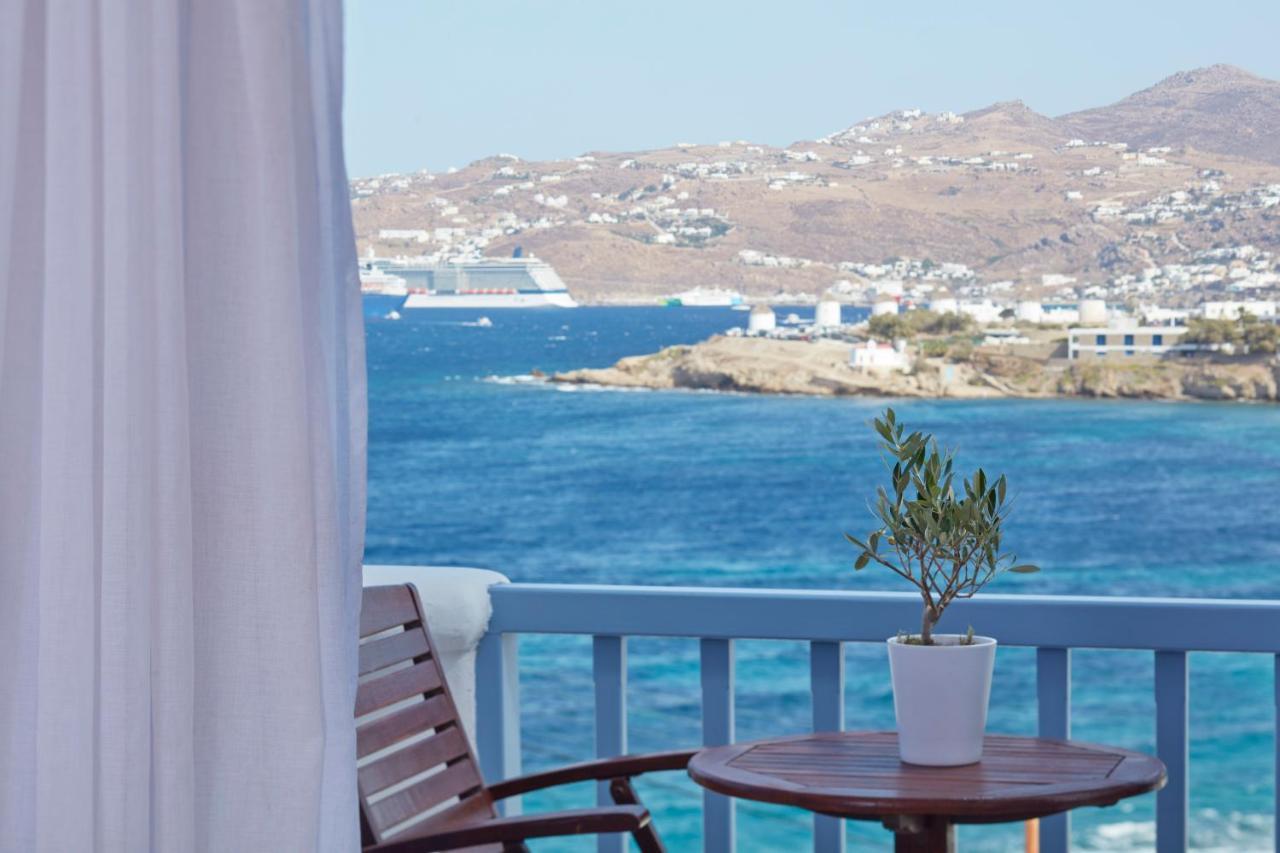 グランド ビーチ ホテル Mykonos Town エクステリア 写真